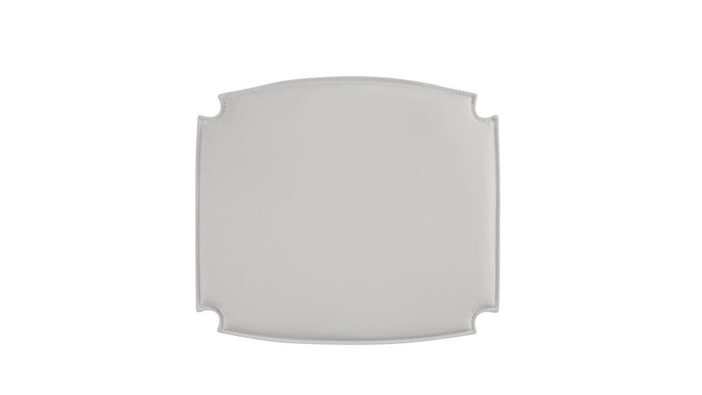 Cojín para silla de comedor Tuck In, blanco
