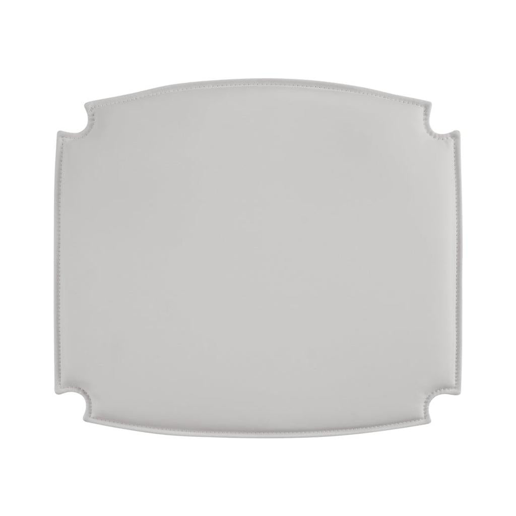 Cojín para silla de comedor Tuck In, blanco