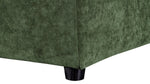 Quilt Silla sin brazos, verde musgo