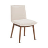 Silla de comedor Talk About, nogal/beige claro