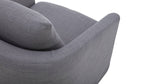 Sink In Sillón giratorio tipo lounge, gris