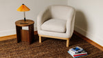 Sillón lounge Smooth Moves, café con leche