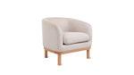Sillón lounge Smooth Moves, café con leche