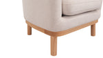 Sillón lounge Smooth Moves, café con leche