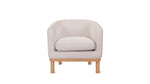 Sillón lounge Smooth Moves, café con leche