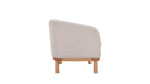 Sillón lounge Smooth Moves, café con leche