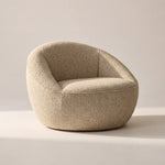 Sillón giratorio Round Trip, avena
