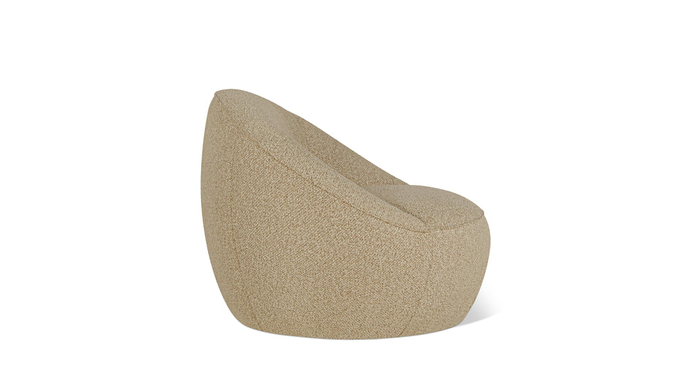 Sillón giratorio Round Trip, avena
