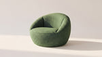 Round Trip Sillón lounge giratorio, Loden