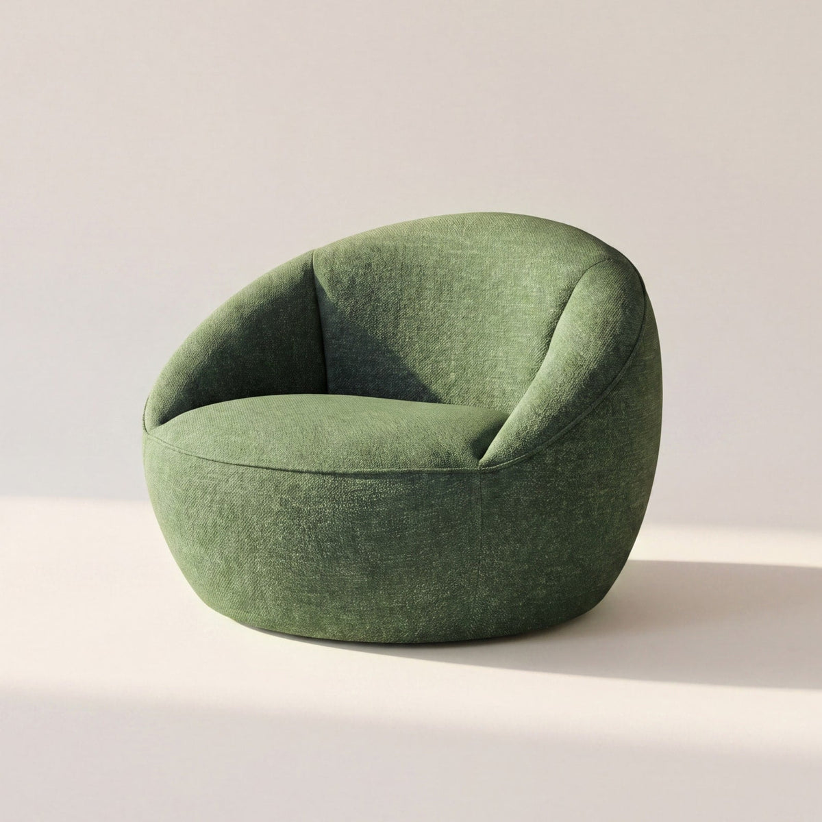Round Trip Sillón lounge giratorio, Loden