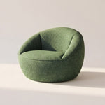 Round Trip Sillón lounge giratorio, Loden