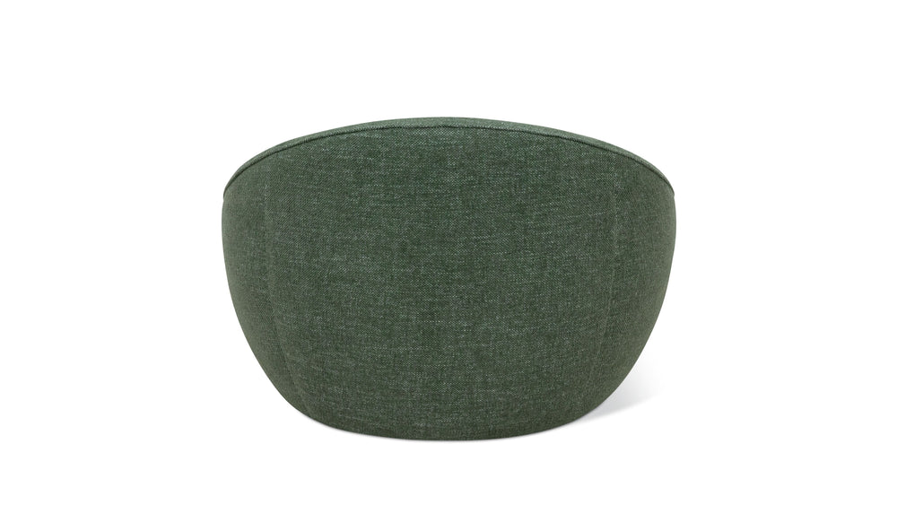 Round Trip Sillón lounge giratorio, Loden