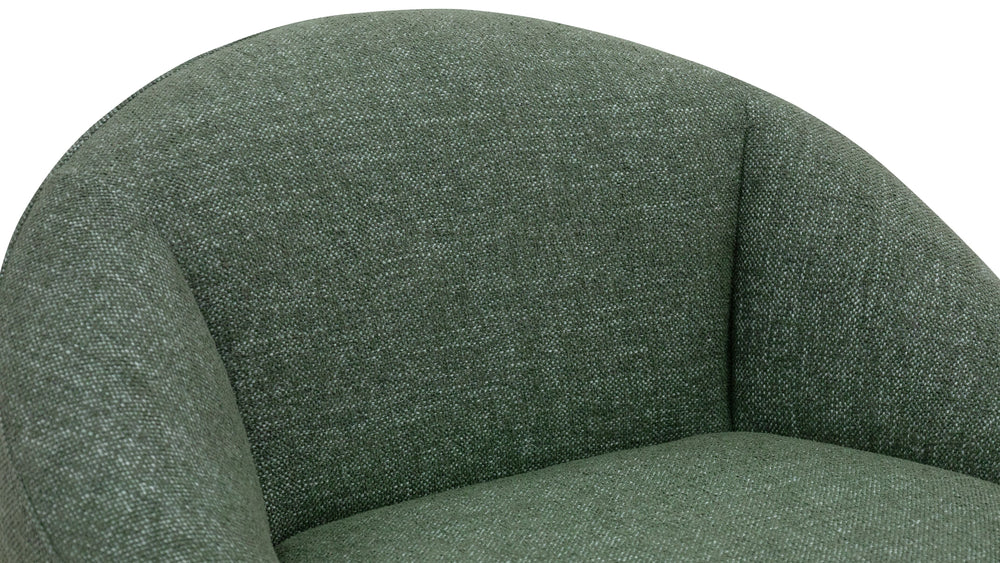 Round Trip Sillón lounge giratorio, Loden