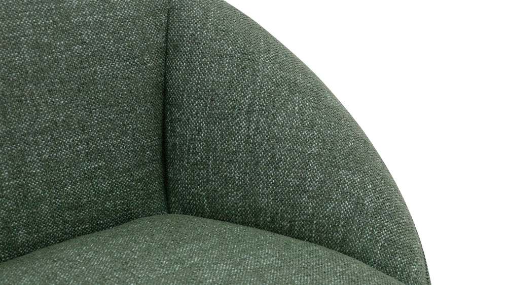 Round Trip Sillón lounge giratorio, Loden