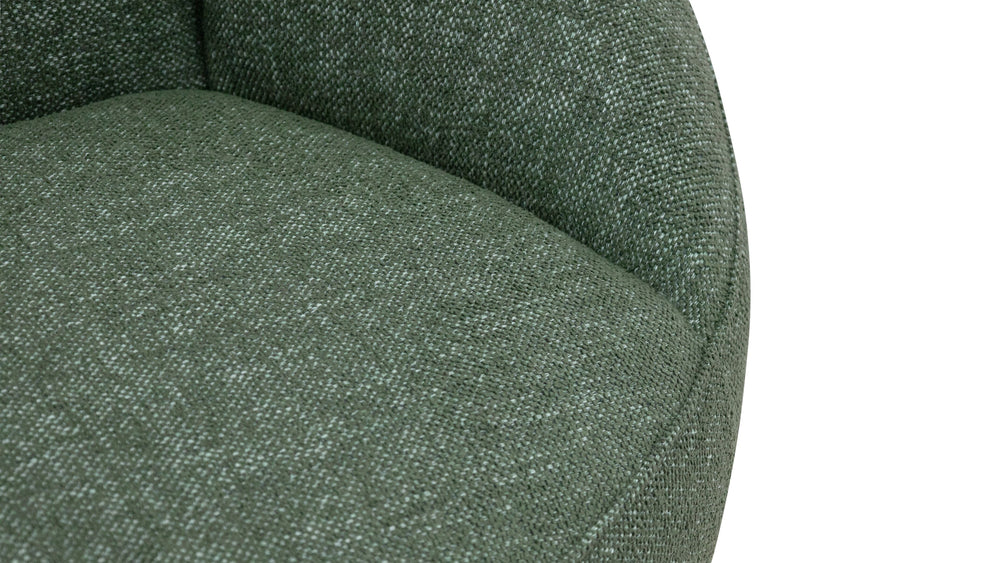 Round Trip Sillón lounge giratorio, Loden