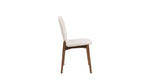 Silla de comedor Dine In (juego de dos), nogal/duna
