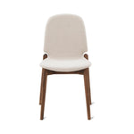 Silla de comedor Dine In (juego de dos), nogal/duna