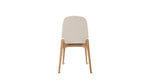 Silla de comedor Dine In (juego de dos), nogal/duna