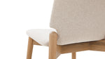 Silla de comedor Dine In (juego de dos), nogal/duna