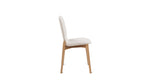 Silla de comedor Dine In (juego de dos), nogal/duna