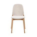 Silla de comedor Dine In (juego de dos), nogal/duna
