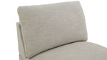 Lift Off Silla reclinable eléctrica sin brazos, gris claro