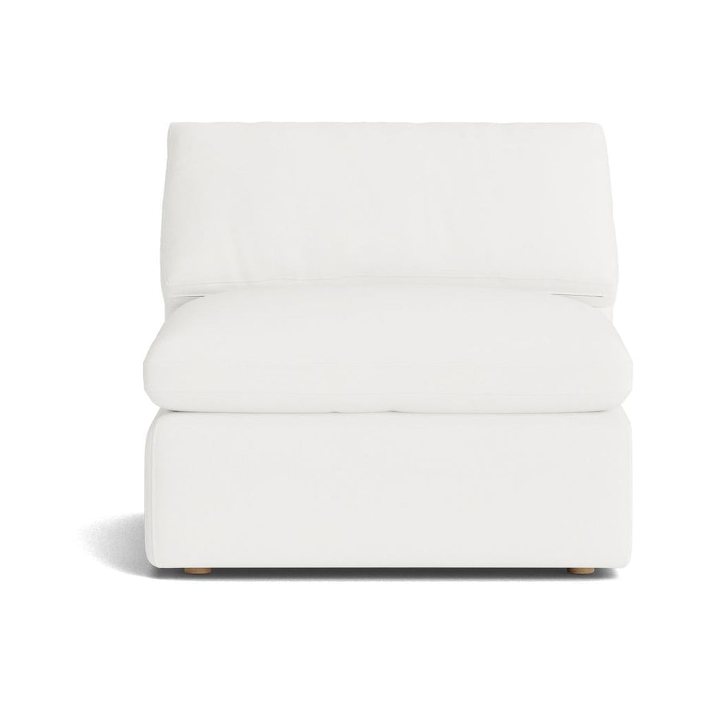 Movie Night™ Sillón sin brazos grande, color marfil