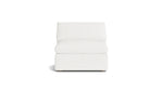 Movie Night™ Sillón sin brazos grande, color marfil