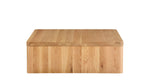 Mesa de centro Form, cuadrada, roble