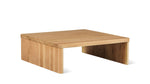 Mesa de centro Form, cuadrada, roble