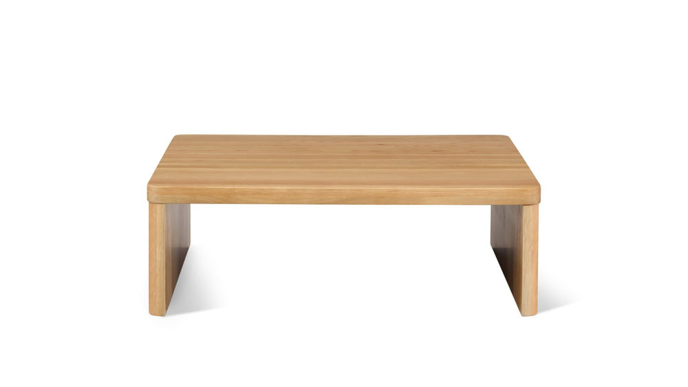 Mesa de centro Form, cuadrada, roble
