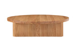 Mesa de centro Field redonda, roble