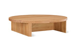 Mesa de centro Field redonda, roble