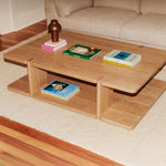 Mesa de centro Get Closer, grande, roble
