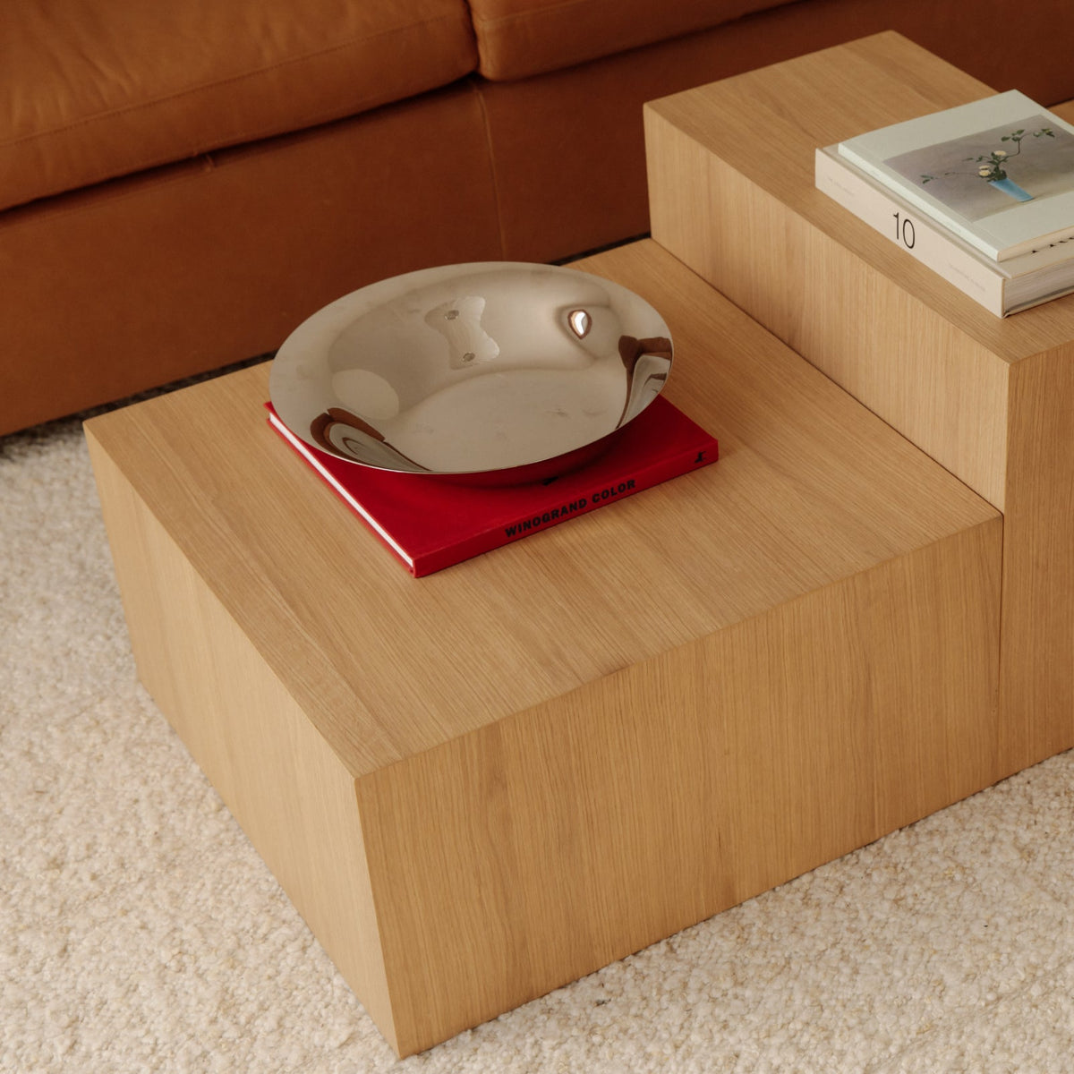Mesa de centro Align, estándar, roble