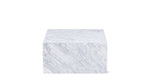 Mesa de centro Align, tamaño regular, mármol Carrara