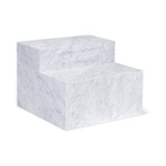 Mesa de centro Align, de varios niveles, mármol Carrara