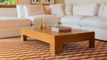 On The Block Mesa de centro, roble
