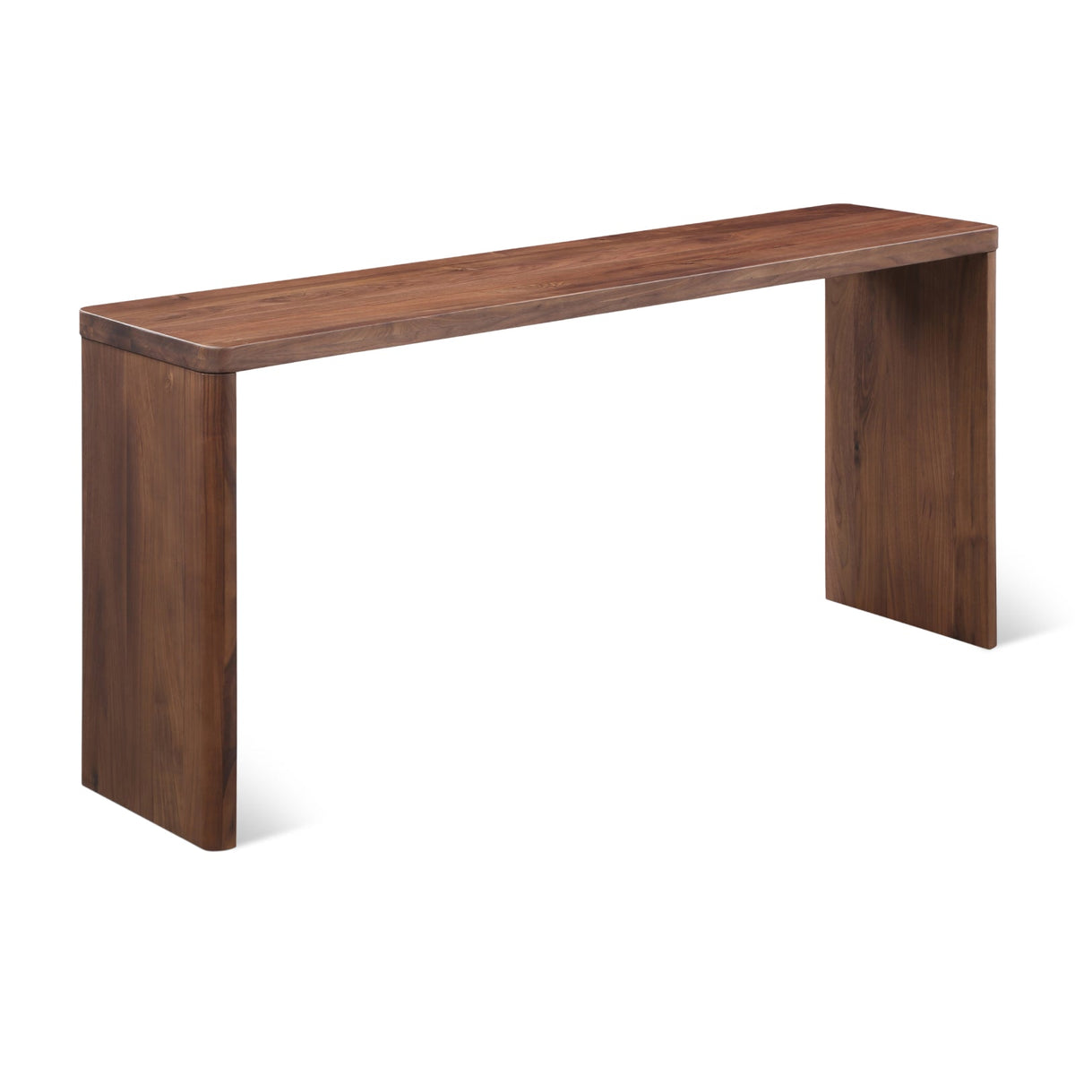 Mesa Consola Grande de Nogal Americano