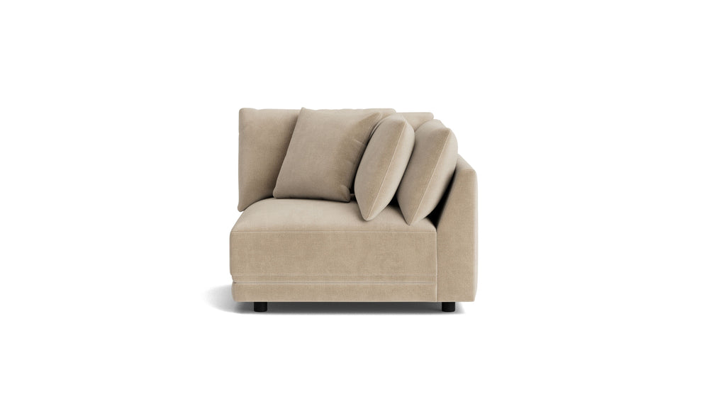 Sillón esquinero Soft Spot, avena