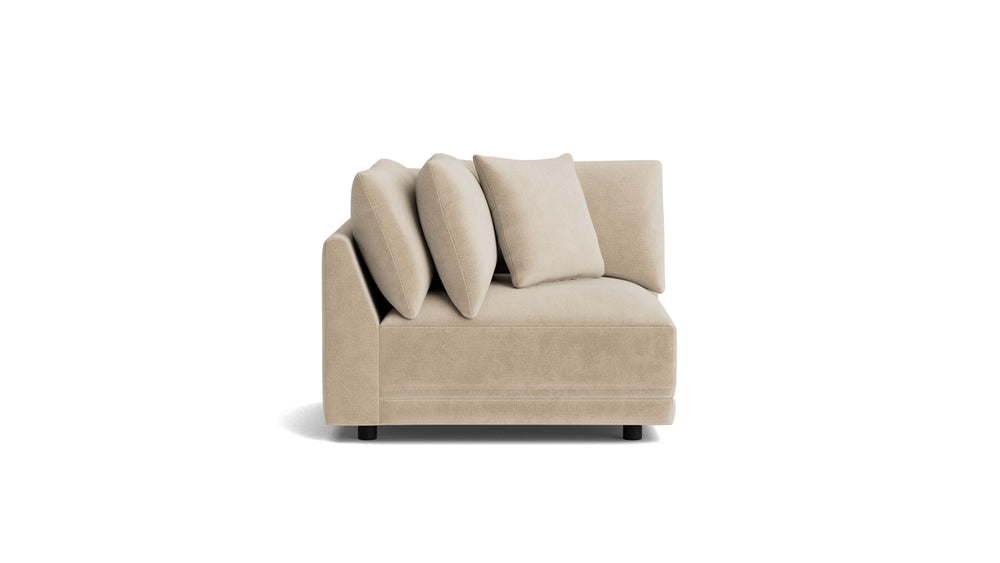 Sillón esquinero Soft Spot, avena