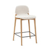 Taburete para mostrador Dine In, roble/duna