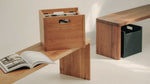 Caja multiusos, roble