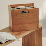 Caja multiusos, roble