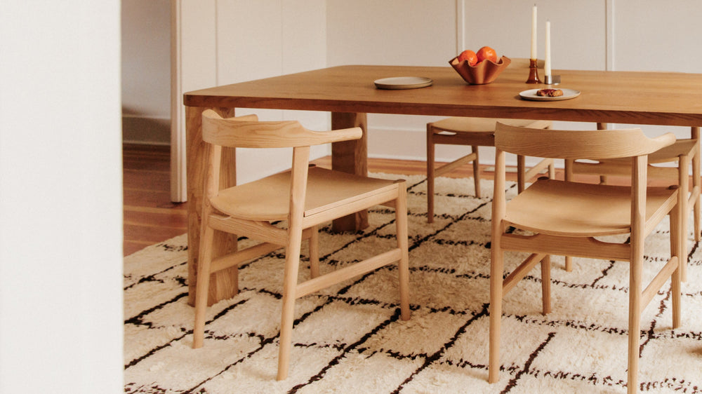 Mesa de comedor Field, para 8-10 personas, fresno
