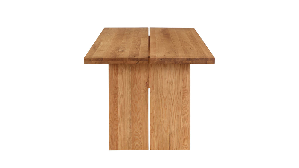 Mesa de comedor Plane, para 6-8 personas, roble