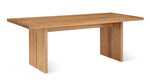 Mesa de comedor Plane, para 6-8 personas, roble