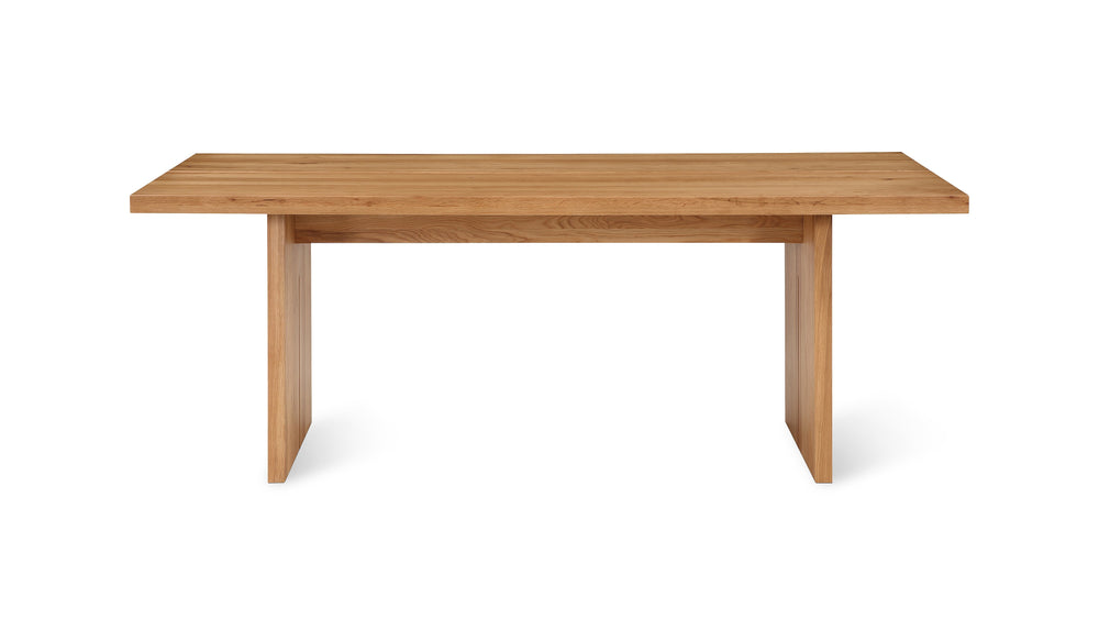 Mesa de comedor Plane, para 6-8 personas, roble