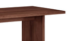 Mesa de comedor Plane, para 6-8 personas, nogal americano