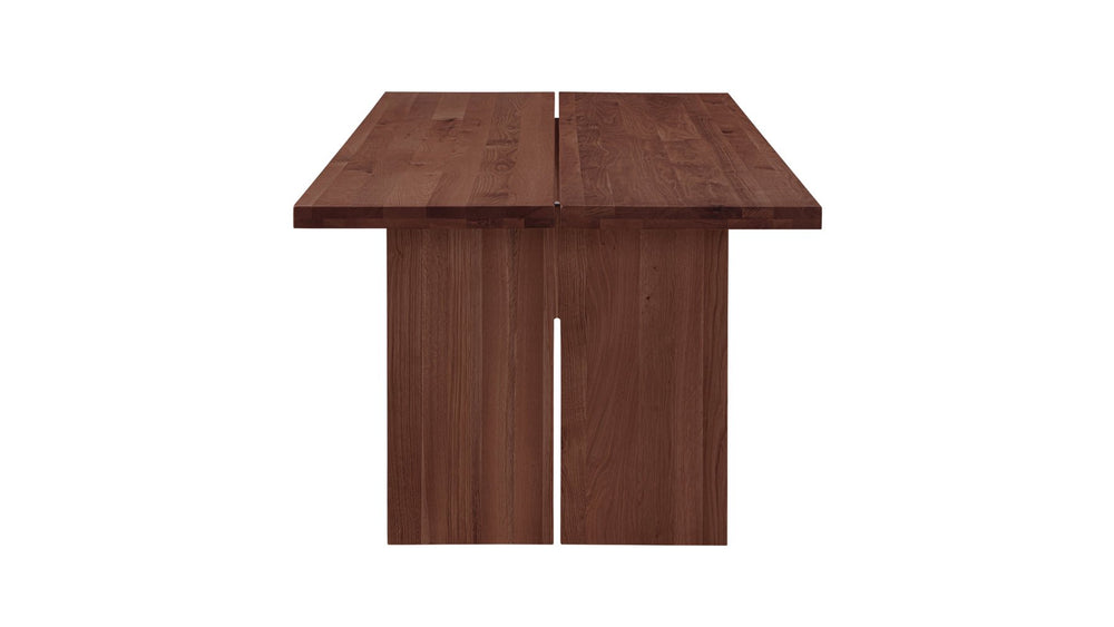 Mesa de comedor Plane, para 6-8 personas, nogal americano